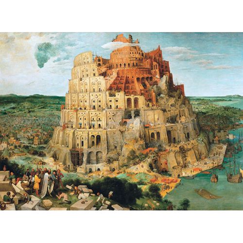 Брьогел Стария - Вавилонската кула (1563)